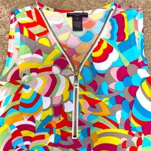 Chelsea & Theodore Jumbo Zipper Dress